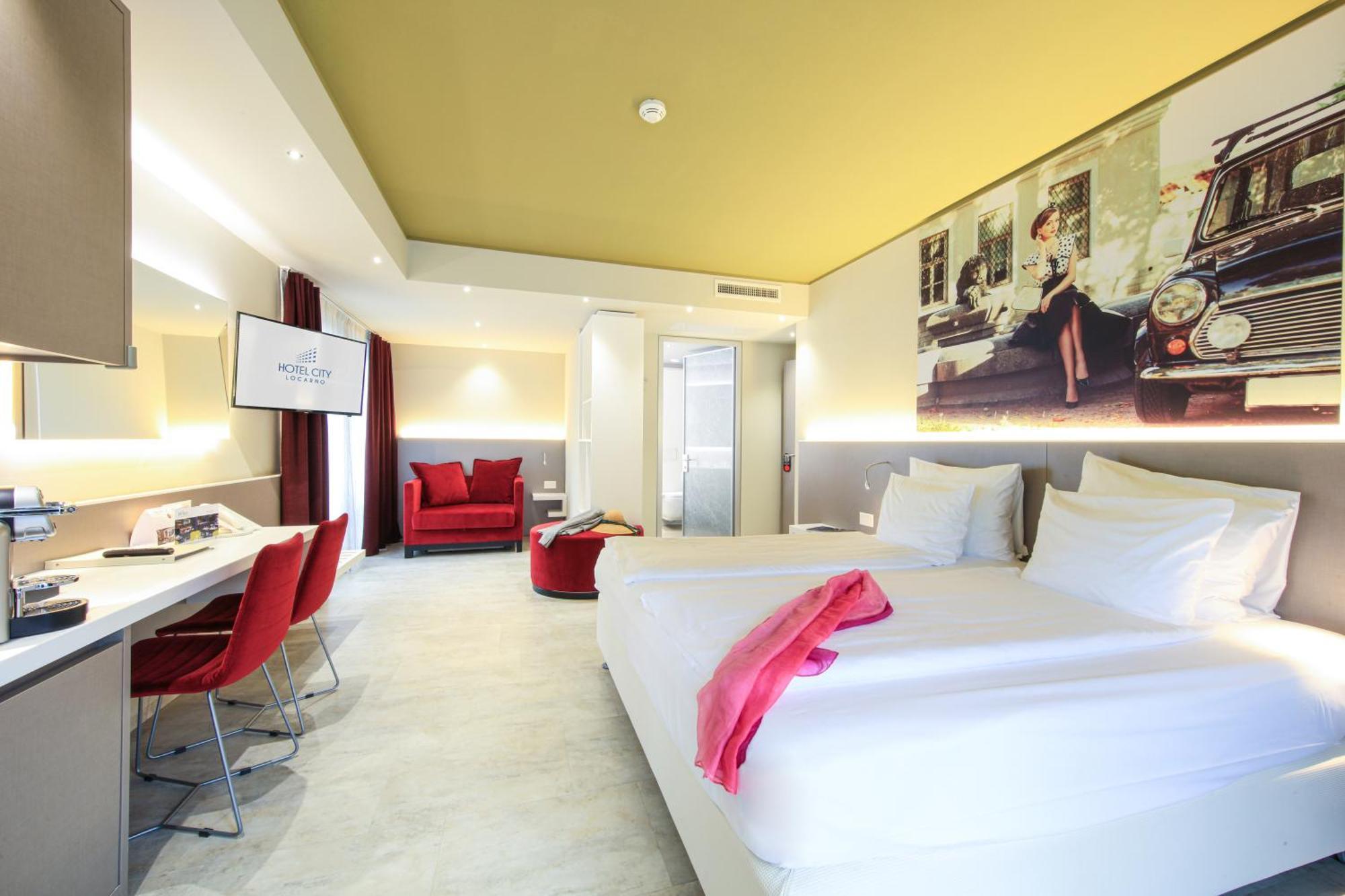 Hotel City Locarno Exteriör bild