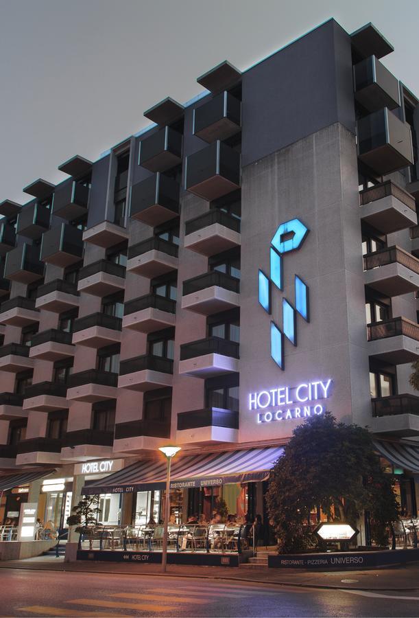 Hotel City Locarno Exteriör bild