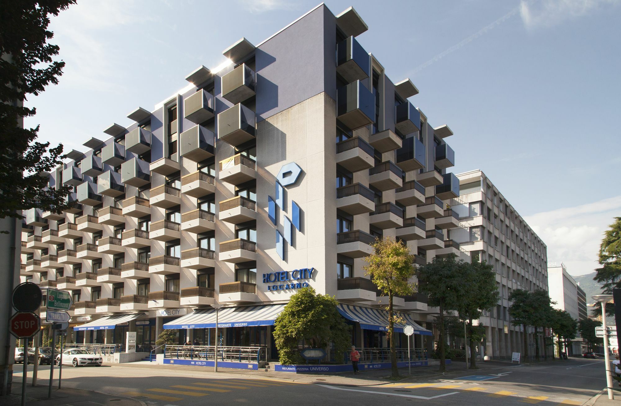 Hotel City Locarno Exteriör bild