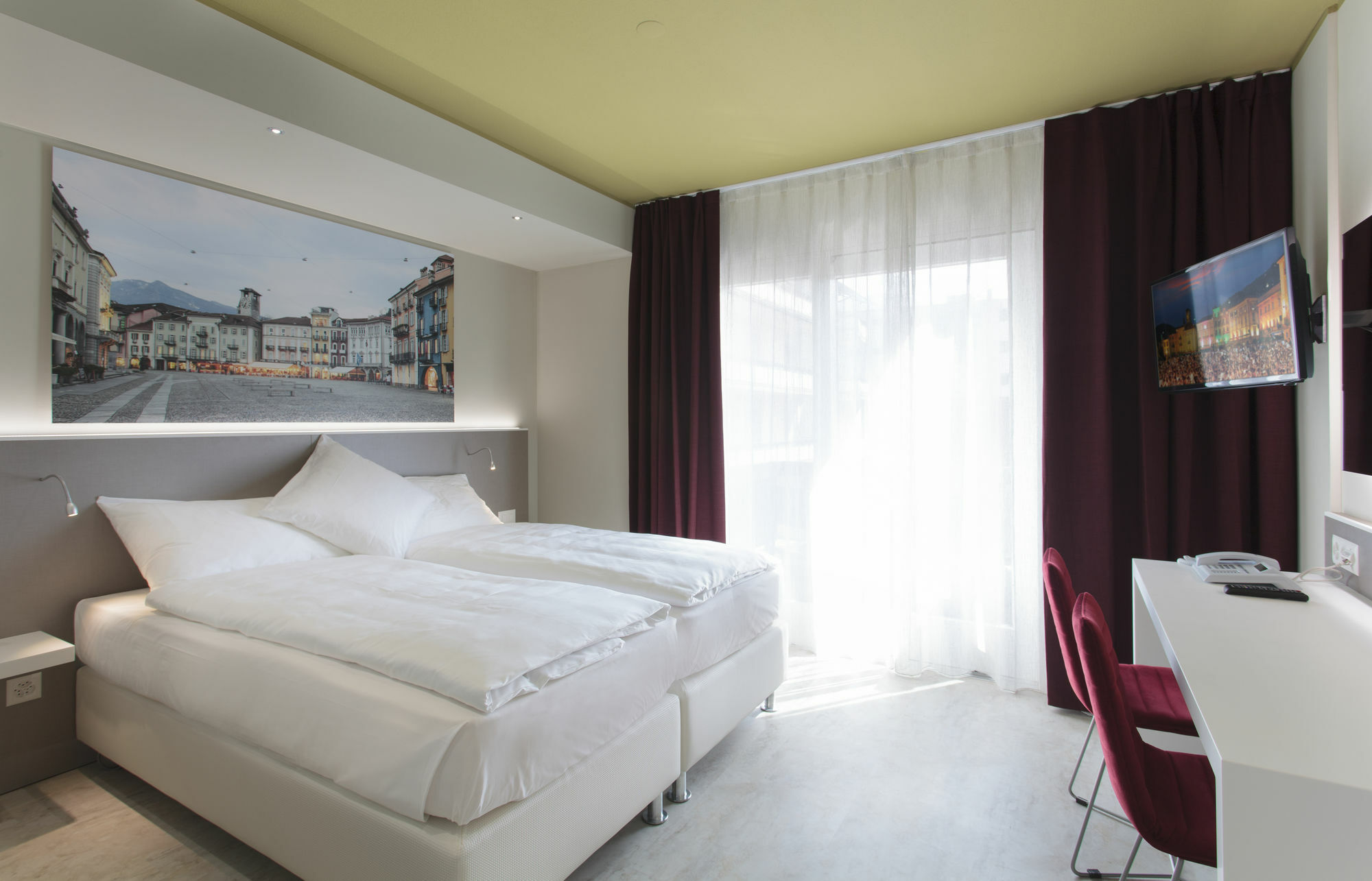 Hotel City Locarno Exteriör bild